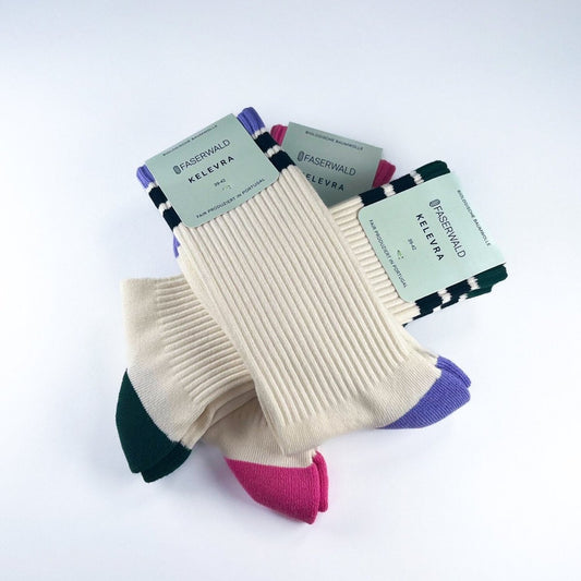 bunte Tennissocken von FASERWALD